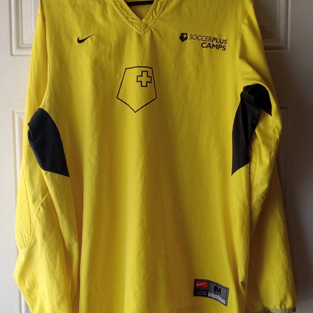 Nike Yellow Soccer Plus Camps Jersey Medium